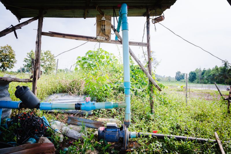 Yard Irrigation Installation