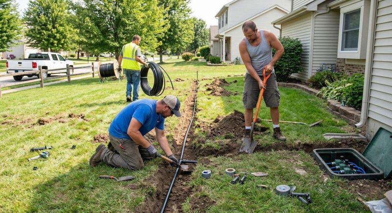 Farm Irrigation Installation in Aiken, SC