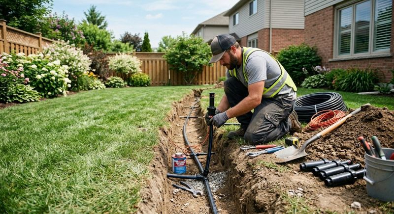 Garden Sprinkler Installation in Aiken, SC