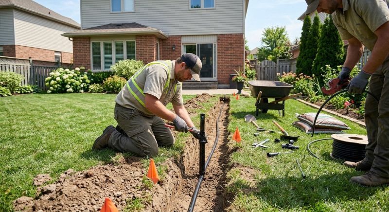 Grass Sprinkler Installation in Ventura County, CA