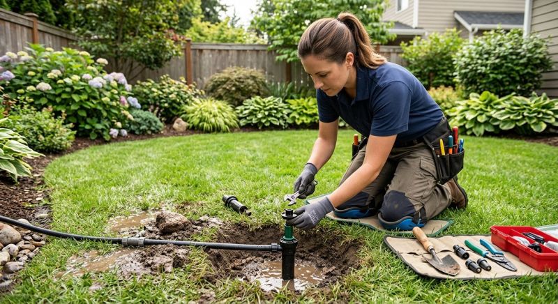Sprinkler Head Repair in Ventura County, CA