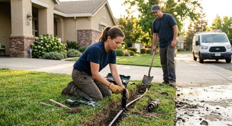 Sprinkler Plumbing Repair in Ventura County, CA