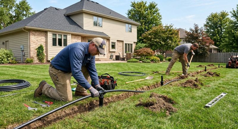 Sprinkler System Relocation in Aiken, SC