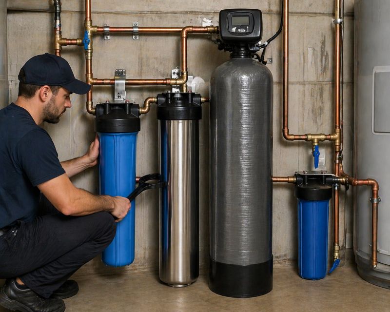 Whole Home Water Filtration in Raleigh, NC